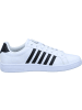 K-SWISS Schnürschuhe, Sneakers Low in White/Black/White