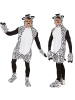 tectake Bezauberndes Zebrakostüm für sie und ihn, schwarz/weiß