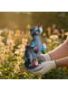 relaxdays Gartenfigur "Dinosaurier frisst Gartenzwerge" in Bunt