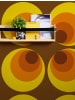 A.S. Création Tapete Retro Circles in Braun-Orange