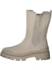 Marco Tozzi Chelsea Boots in Cream