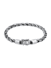 KUZZOI Armband 925 Sterling Silber Twisted in Silber