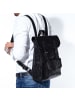 FEYNSINN Leder-Rucksack Leder Backpack Unisex PHOENIX in schwarz