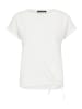Betty Barclay Halbarm-Shirt mit Schleifenknoten in Rohweiß