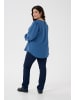 KAFFE curve Langarm-Bluse KCniki Regular fit in Ensign Blue