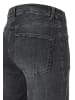 More & More gerade Jeans, Retrolook in dark grey denim