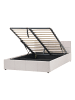 Beliani 2-tlg Doppelbett LAURESSES in Beige