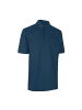PRO Wear by ID Polo Shirt brusttasche in Blau meliert