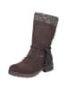 rieker Schnürstiefelette in braun