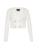faina Damen Strickjacke in Wollweiss