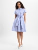 Ambiance Kleid in blau weiß - 0002