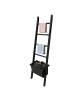 relaxdays Handtuchleiter in Schwarz - (B)50 x (H)170 x (T)21 cm