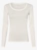 OPUS Langarmshirt Sorana in ecru