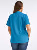 WITT WEIDEN Stehkragen-Shirt in himmelblau