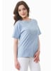 Organication T-Shirt "WOR17231" in Eisblau