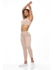 Yenita® Leggings "Ribbed Collection" in Beige