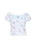 myMo Women Blouse in light blue multicolor