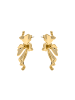 Luxenter Ohrringe Haiqua mit 18 Karat Gelbgold-Finish-HAIQUA