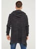 behype Strickjacke ELIJA in Anthrazit meliert