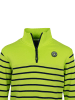 SCHIETWETTER Gustav, Langarmshirt in lime/navy/weiss