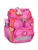 DerDieDas ErgoFlex Light - Schulranzen Set 5tlg. 800g (Neon Crazy) in Roses