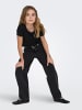 KIDS ONLY Jeans mit weitem Bein in Washed Black