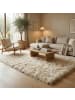 Pergamon Natur-Teppich Flokati Supreme in creme