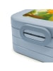 Mr. & Mrs. Panda Snackbox Fuchs Mama Design ohne Spruch in Blau Pastell
