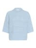Kaffe Strickpullover KAmonia Loose fit in Powder Blue Melange