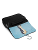 Mr. & Mrs. Panda Waschtasche Pinguin mHerzieren ohne Spruch in Eisblau