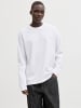 Jack & Jones Langarm-T-Shirt in White