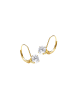 Lucardi 375 Gold Ohrringe Rund