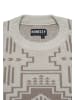 HONESTY RULES Strick " Jacquard Knitter II " in stone-grey