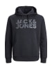 Jack & Jones Hoodie 'Corp Logo' in schwarz