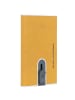 Piquadro Black Square Kreditkartenetui RFID Leder 6 cm in yellow