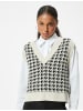 KOTON Sweater in Beige Gemustert