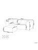 Beliani 2-tlg 2-Sitzer Sofa FALSTERBO in Beige