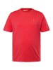Men Plus Kurzarm T-Shirt in rot