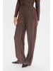 SAINT TROPEZ Casual Hose NoriaSZ Lockere Passform in Dark Oak