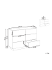 Beliani Kommode WOODEND in Braun - (W) 110 x (H) 75 x (L) 40 cm