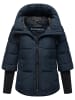 Steppjacke Lotusherz XIV in Navy