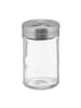 relaxdays 12x Gewürzstreuer in Silber/ Transparent - (H)8,5 x Ø 5 cm