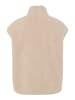 Pieces Gilet in Silver Gray