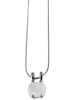 Adeliás Damen Halskette mit Anhänger – aus Edelstahl in silber
