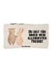 Mr. & Mrs. Panda Pouch Bär und Hase Umarmen mit Spruch in Weiß
