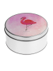 Mr. & Mrs. Panda Kaffeedose Flamingo Classic ohne Spruch in Aquarell Pink