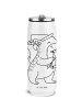 Mr. & Mrs. Panda Thermosflasche Schütze Astrologie ohne Spruch in Weiß