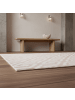 KADIMA DESIGN Teppich Kurzflor Waschbar Geometrisch INN Strapazierfähig OEKO-TEX in Pink