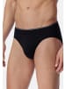 Schiesser Mini Slip / Unterhose 95/5 Cotton in Schwarz