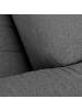 58 aufm Kessel SOFA 4-Sitzer mit Hocker rechts Kattrina Flachgewebe anthrazit